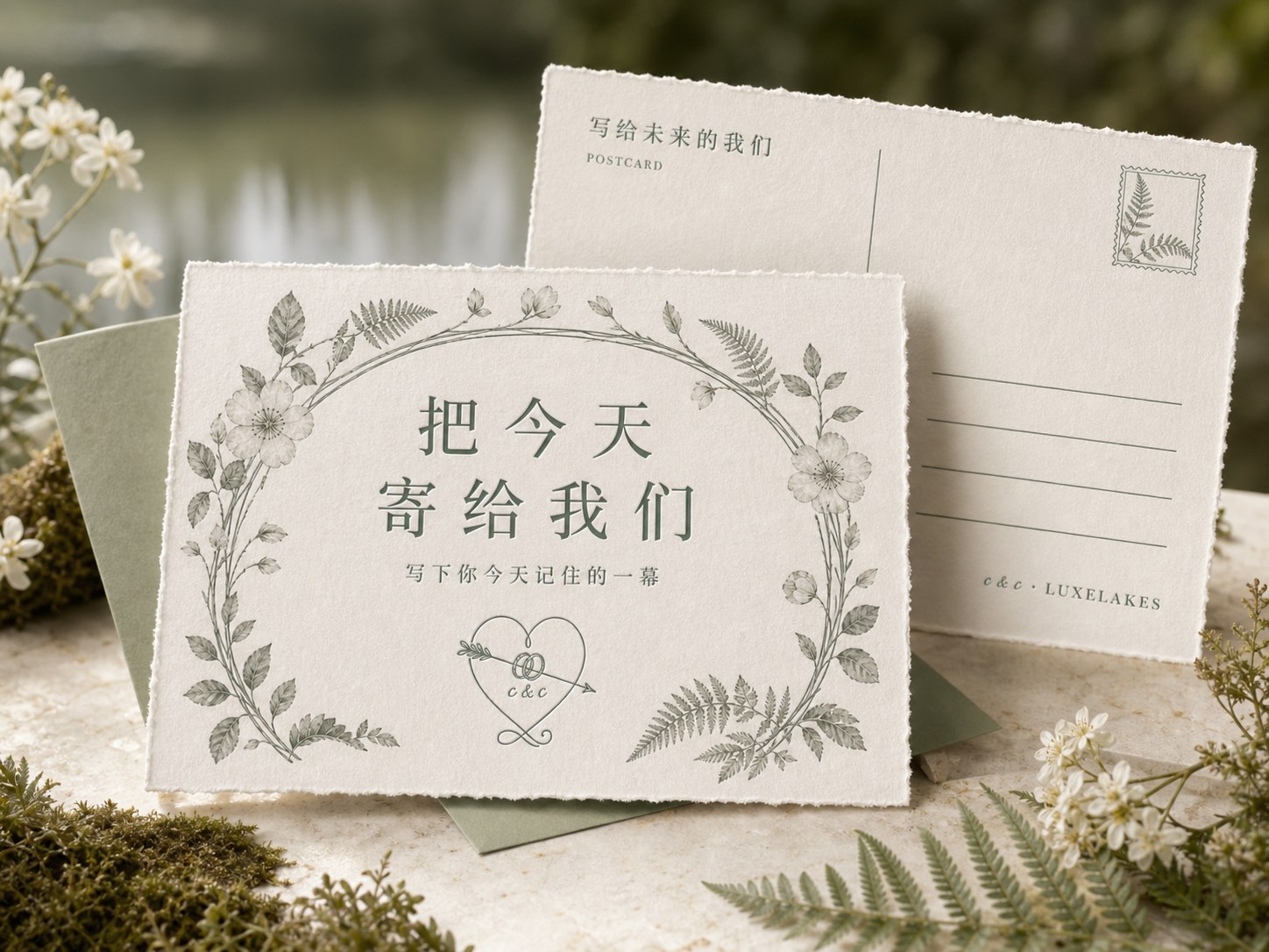 明信片
