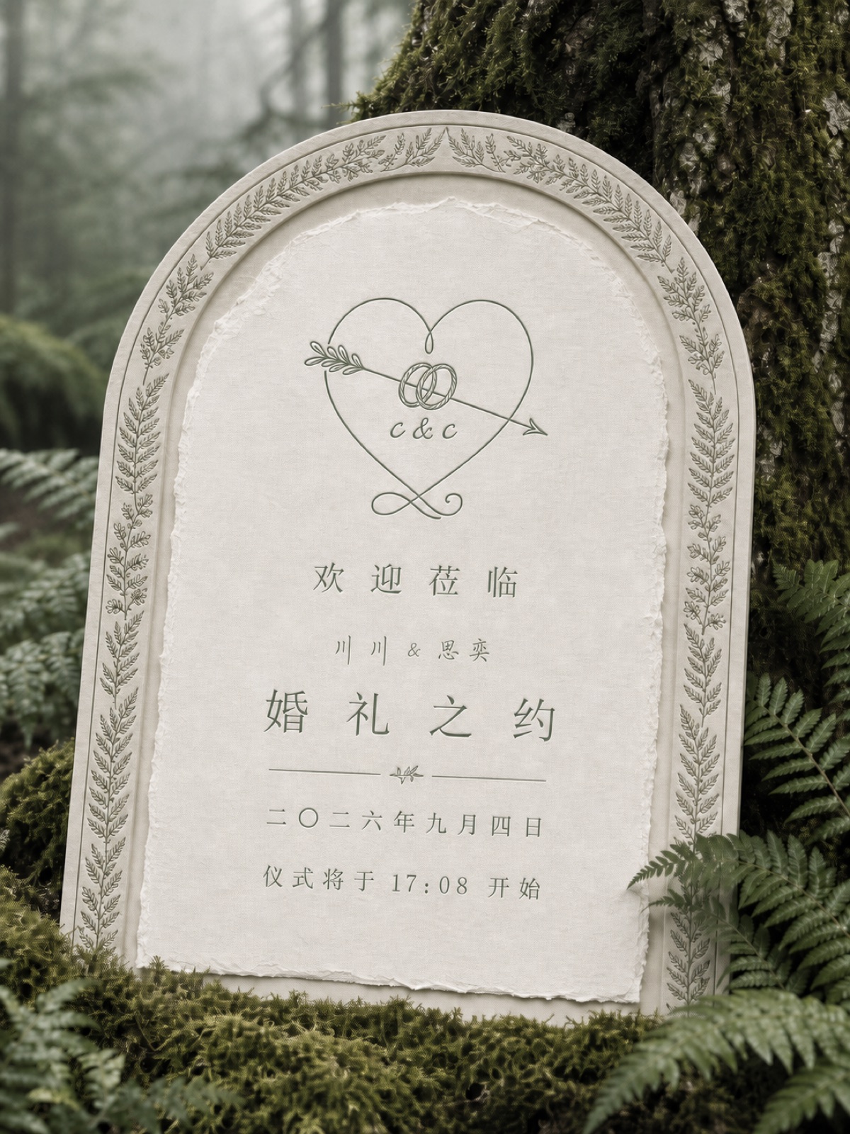 欢迎牌