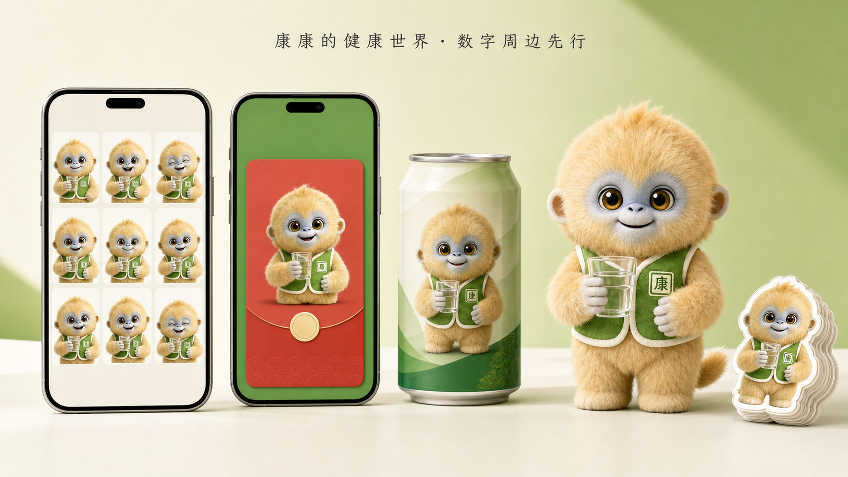 康康数字周边与衍生品