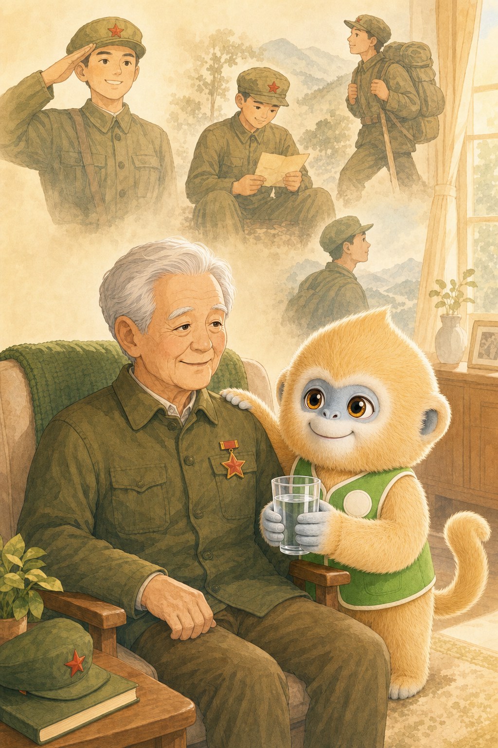 从战场到康养·康康守护身边
