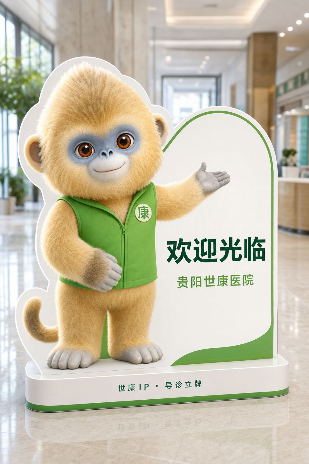 导诊立牌