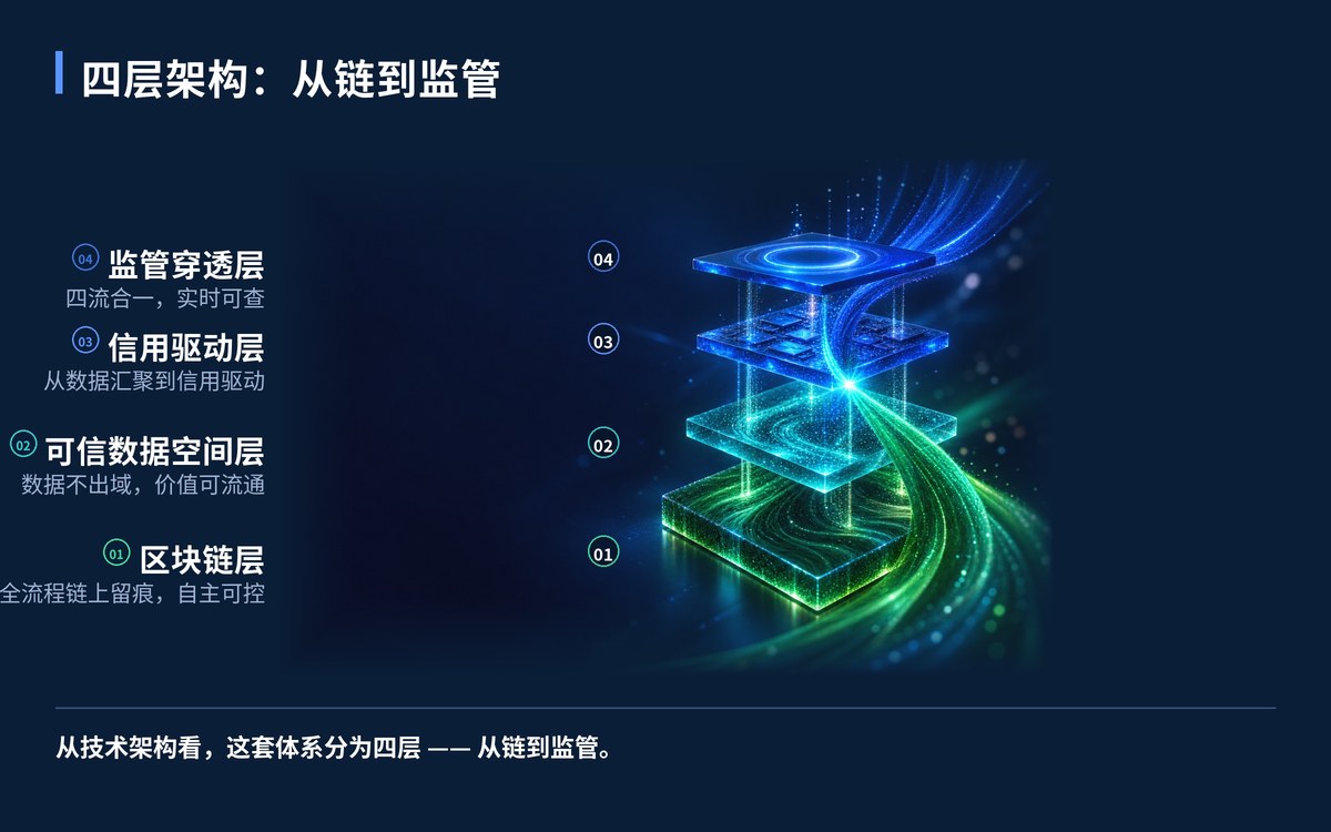 业务四层：从链到监管